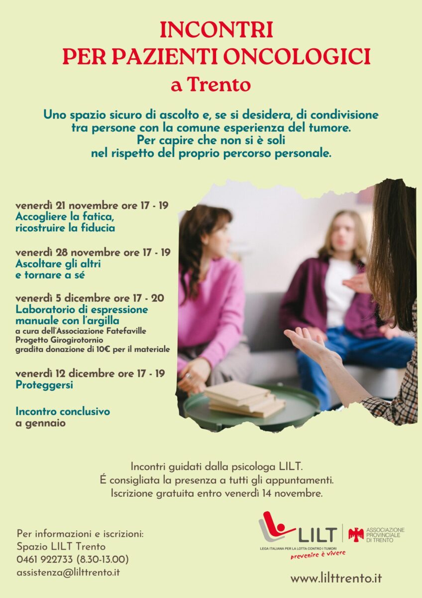 Locandina Incontri paz TRENTO 2025